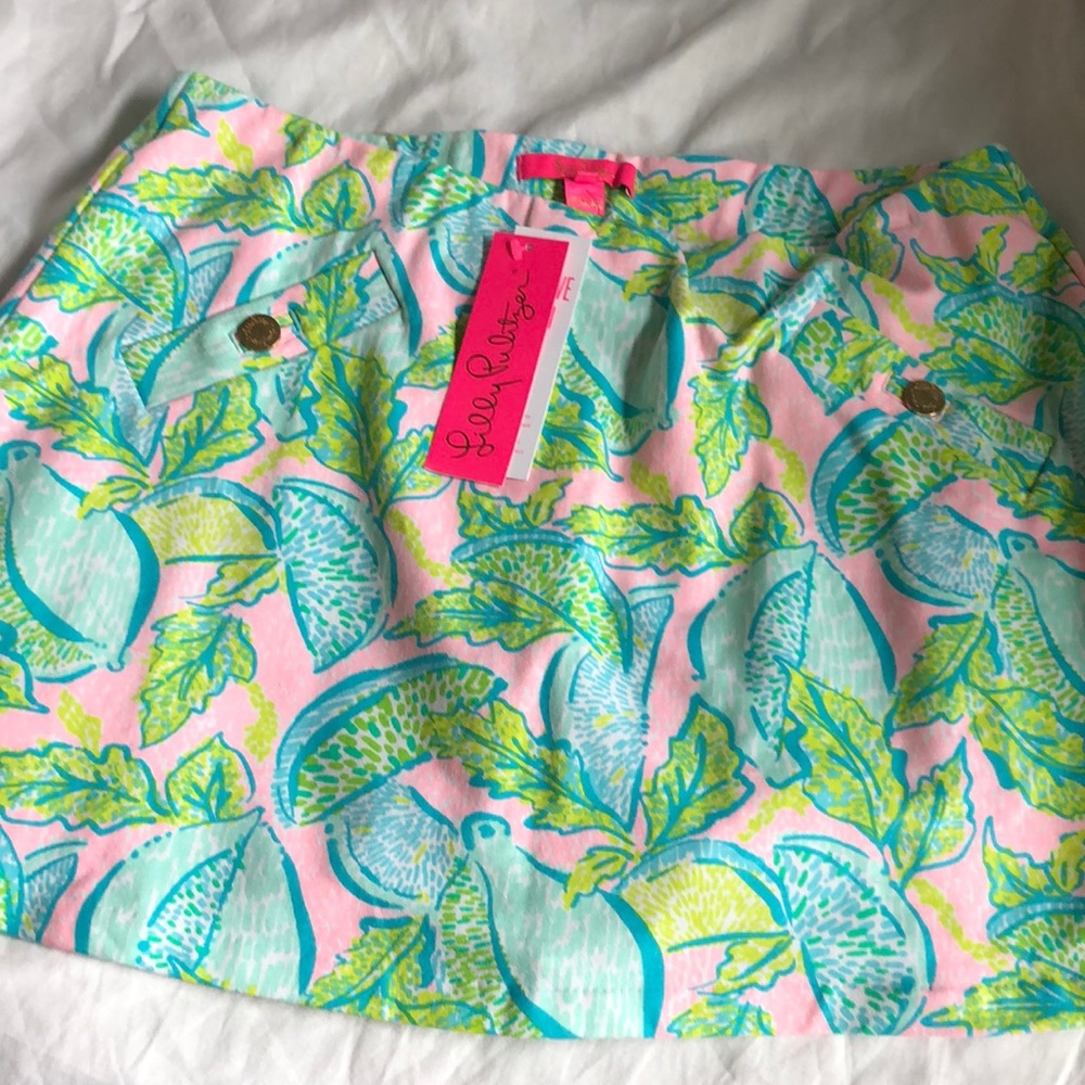 Lilly Pulitzer Madison skort in vitamin sea print